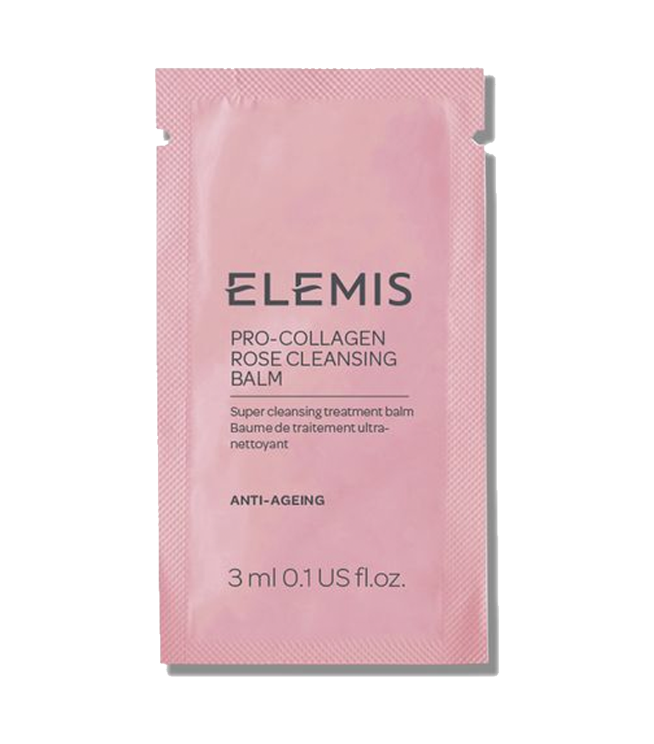pro collagen rose cleansing balm sample