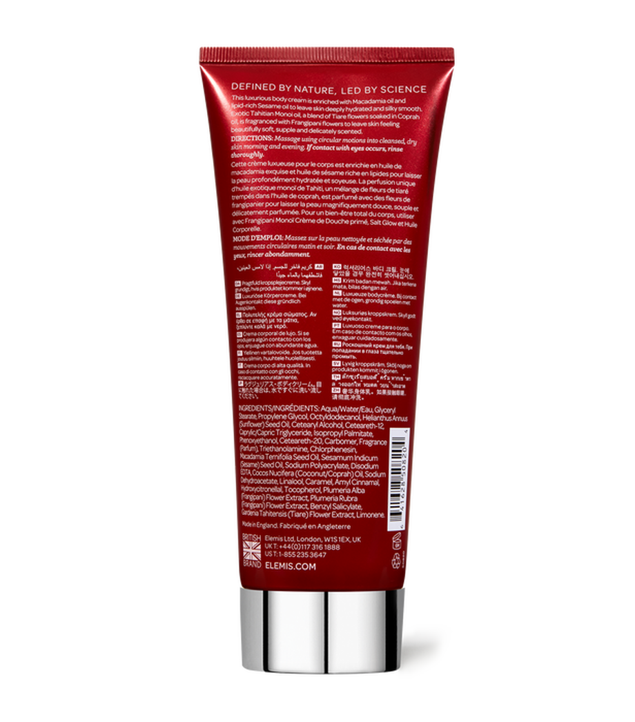 Frangipani Monoi Body Cream Frangipani Monoi Body Cream