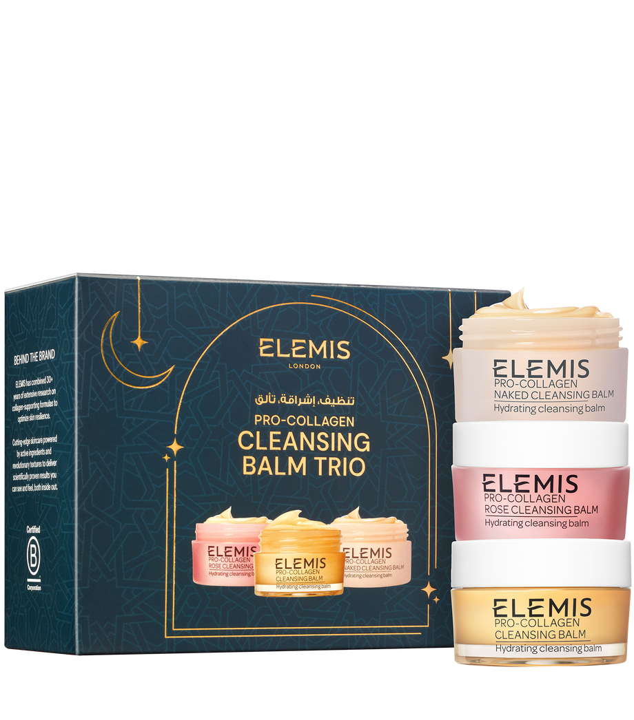 pro collagen cleansing balm trio