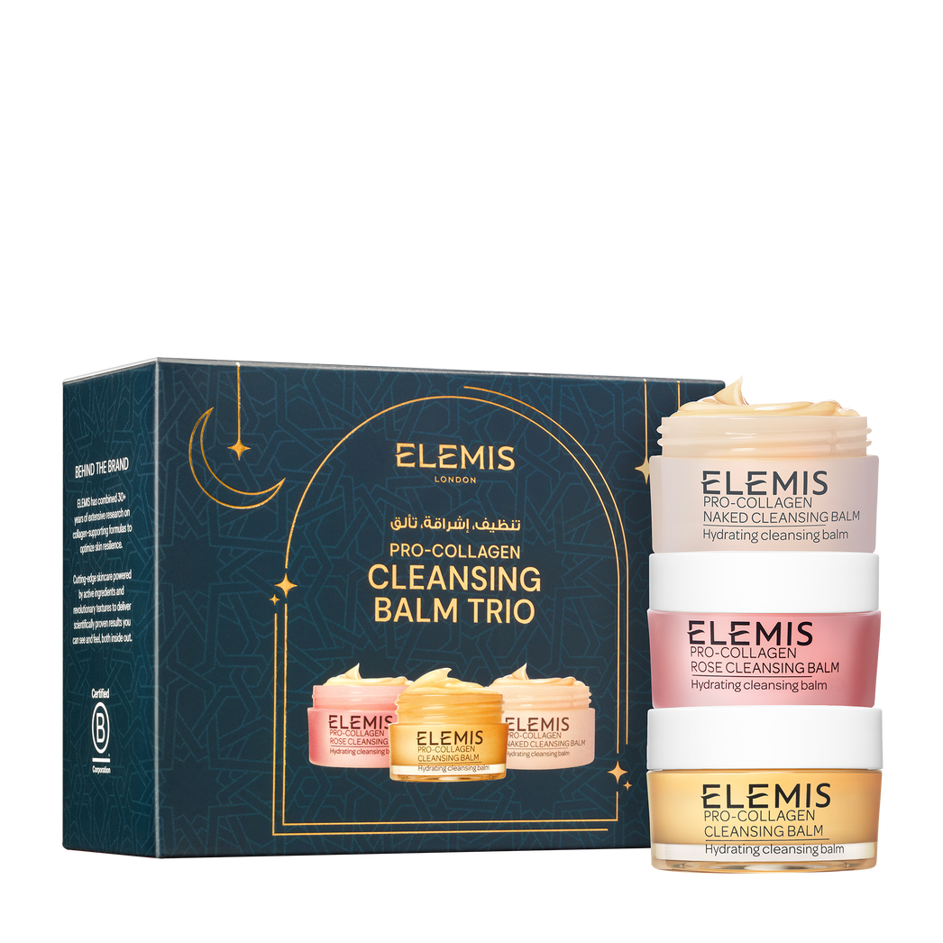 pro collagen cleansing balm trio