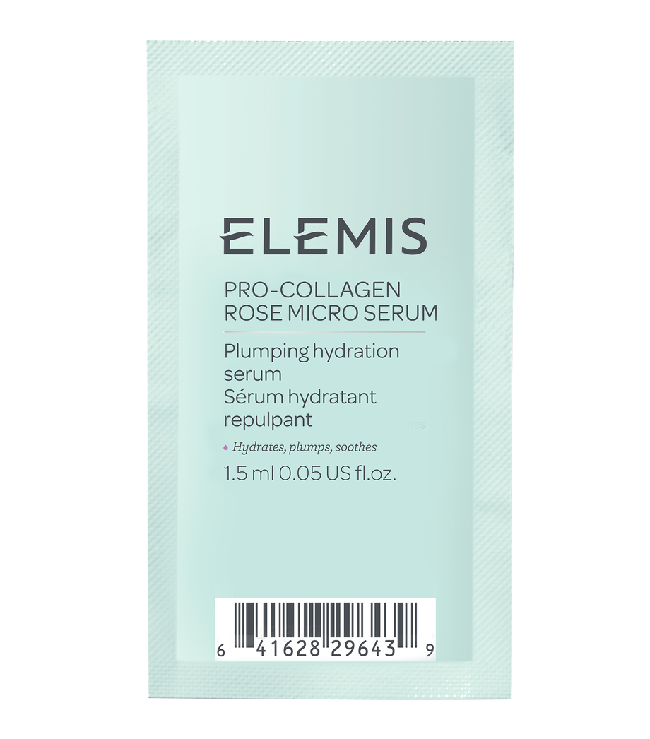 pro collagen rose micro serum sample